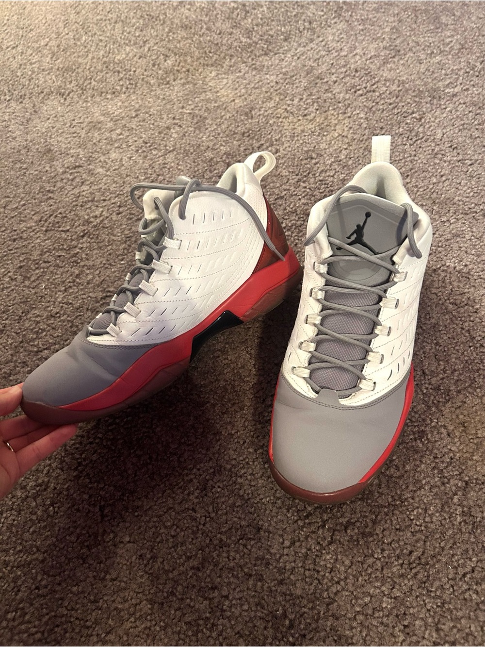 Mens nike air jordan velocity basketball sneakers